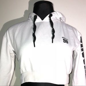 Charlotte Russe Brooklyn 98’ Cropped Hoodie